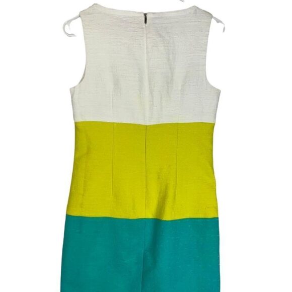 TRINA TURK Miss Brady Women’s Color Block Sleeveless Mini Dress - US 2 - Picture 3 of 10